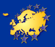 europe with stars