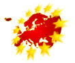 europe with stars
