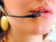 red lips at a call center red lips at a call center