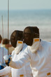 fencing on the beach