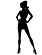 female silhouette female silhouette