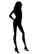 female silhouette female silhouette