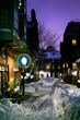 beacon hill at night  