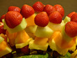 fresh fruit on a skewer