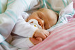 newborn - sixdys old infant.