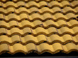 yellow tile roof