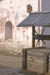 wooden well