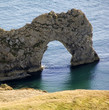 durdle door from dorset coast path england durdle door from dorset coast path england