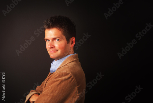 Photo: portrait of young man portrait of young man