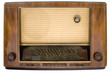 vintage tube radio w/ path