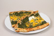 turkish pide - spinach