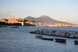 gulf of naples at sunset