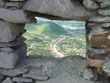 through the holl