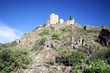 fortified castle ruins