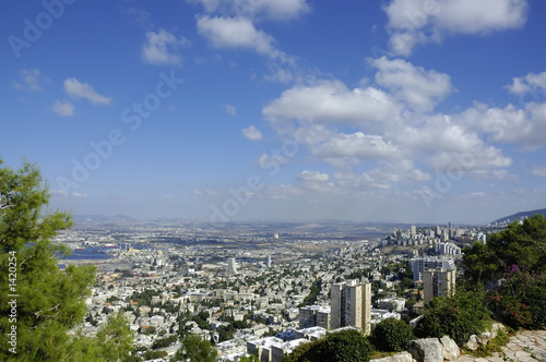 view of haifa
