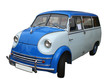 blue oldtimer