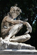 sculpture with birds