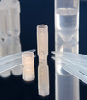 plastic tubes and tips