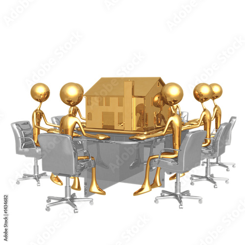 Illustration: housing meeting housing meeting