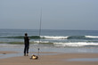 fisherman and bag