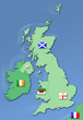 great britain & ireland map great britain & ireland map