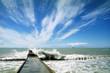 along-shore. very well…