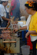 vendeuse de brochettes
