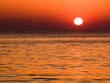 sunset on black sea