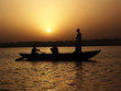 ganges sunset, varanasi