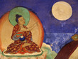 buddhistische wandmalerei