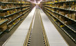 warehouse roller conveyor system