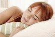 woman sleeping