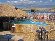 bar on beach eith pool