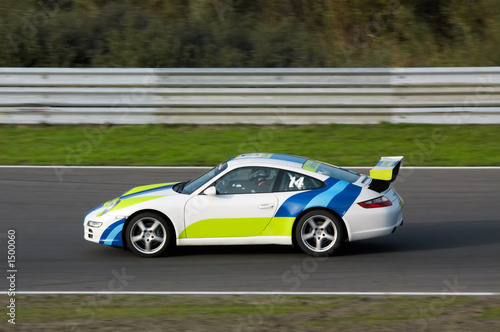 Photo: racing on circuit racing on circuit