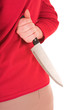 hand with knife #4