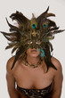 masked woman