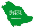 carte de l' arabie saoudite