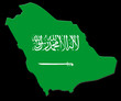 carte de l' arabie saoudite