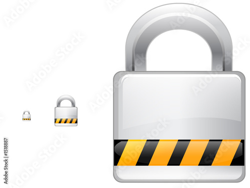 Ilustración: lock icon lock icon