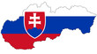 carte drapeau de la slovaquie carte drapeau de la slovaquie