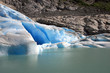 a glacier in detail