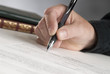 sign here