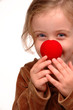 silly clown girl
