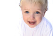 Foto: happy young boy smiling on white background happy young boy smiling on white background