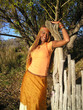 african american hippie girl