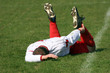 football player injured
