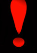 Photo : lava exclamation