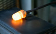 glowing glass