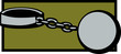 prisoner shackle and chains