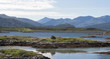 panoramic view at islands and mountains